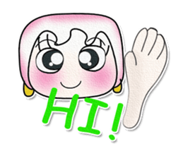 Miss. Hinamori. Good luck.^_^ sticker #14021489