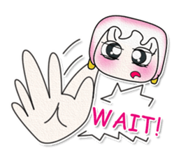 Miss. Hinamori. Good luck.^_^ sticker #14021491