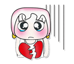 Miss. Hinamori. Good luck.^_^ sticker #14021493