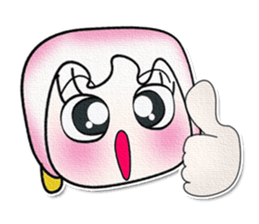 Miss. Hinamori. Good luck.^_^ sticker #14021495