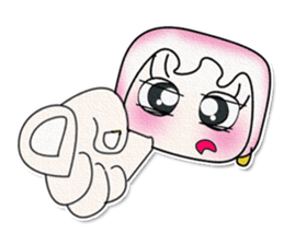 Miss. Hinamori. Good luck.^_^ sticker #14021509