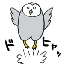 Mu's Owls sticker #14021605
