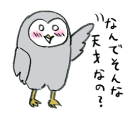 Mu's Owls sticker #14021611