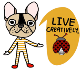 Boo, a cute one. sticker #14022161