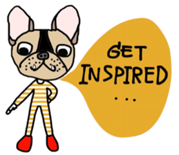 Boo, a cute one. sticker #14022171