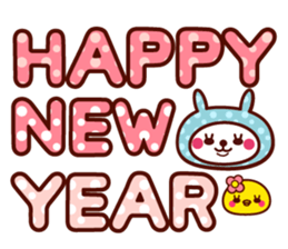 Cute rabbit Hood 6 sticker #14022439