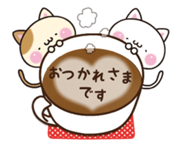 The winter cats sticker #14022582