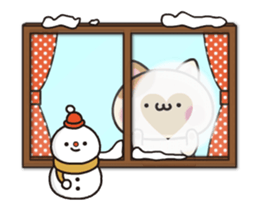 The winter cats sticker #14022583