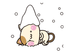 The winter cats sticker #14022587