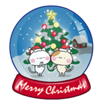 The winter cats sticker #14022590