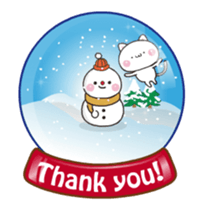 The winter cats sticker #14022591