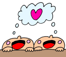 very cute couple sticker #14022676