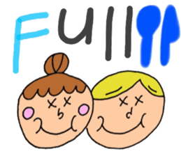 very cute couple sticker #14022704