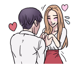 AsB - 137 let Me Hold Your Hand! sticker #14022746