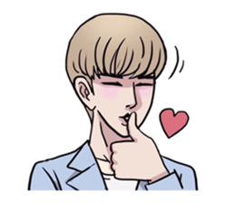 AsB - 137 let Me Hold Your Hand! sticker #14022750