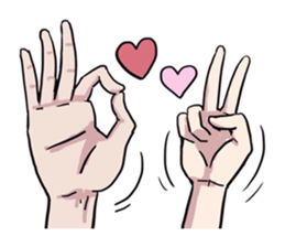 AsB - 137 let Me Hold Your Hand! sticker #14022757