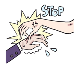 AsB - 137 let Me Hold Your Hand! sticker #14022761