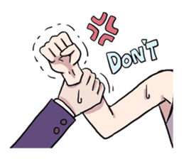 AsB - 137 let Me Hold Your Hand! sticker #14022764