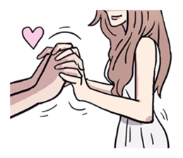 AsB - 137 let Me Hold Your Hand! sticker #14022774