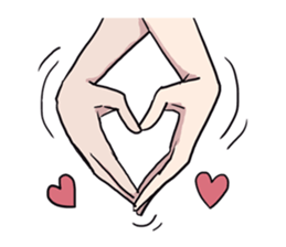 AsB - 137 let Me Hold Your Hand! sticker #14022775