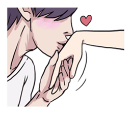 AsB - 137 let Me Hold Your Hand! sticker #14022780