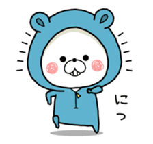 KUMAPOKO MOVE 6 sticker #14023158