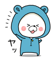 KUMAPOKO MOVE 6 sticker #14023162