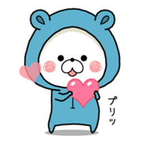 KUMAPOKO MOVE 6 sticker #14023164