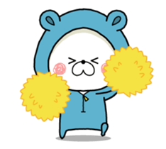 KUMAPOKO MOVE 6 sticker #14023169