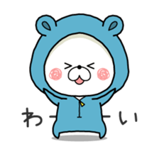 KUMAPOKO MOVE 6 sticker #14023176