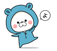 KUMAPOKO MOVE 6 sticker #14023180