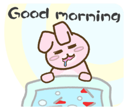 everyday golf rabbit 2 sticker #14023772