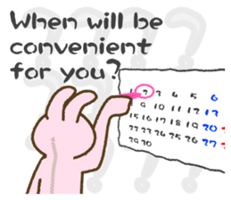 everyday golf rabbit 2 sticker #14023776