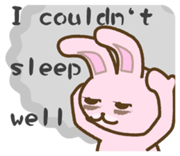 everyday golf rabbit 2 sticker #14023794