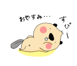 MOHIMOHI BEAVER 2 sticker #14024104