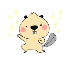MOHIMOHI BEAVER 2 sticker #14024107