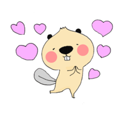 MOHIMOHI BEAVER 2 sticker #14024138