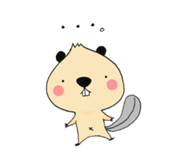 MOHIMOHI BEAVER 2 sticker #14024141