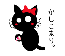 brack cats sticker sticker #14024225