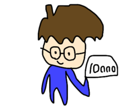 Glasses Boy!!!! sticker #14024375