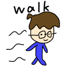 Glasses Boy!!!! sticker #14024380