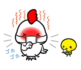 CHICKEN & CHICK for daily use sticker #14024444