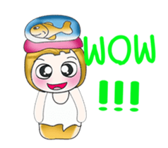 Mr. Tanaka and fish. ^^ sticker #14025295