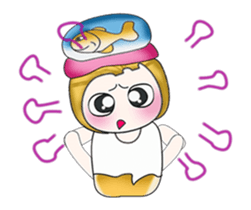 Mr. Tanaka and fish. ^^ sticker #14025300