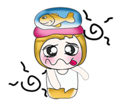 Mr. Tanaka and fish. ^^ sticker #14025302