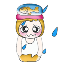 Mr. Tanaka and fish. ^^ sticker #14025305