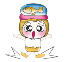 Mr. Tanaka and fish. ^^ sticker #14025307