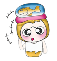 Mr. Tanaka and fish. ^^ sticker #14025315