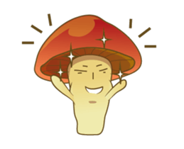 the little mushroom 555 sticker #14025534