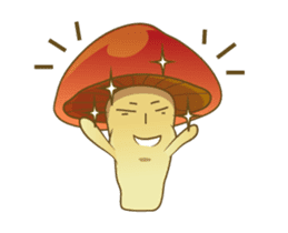 the little mushroom 555 sticker #14025534